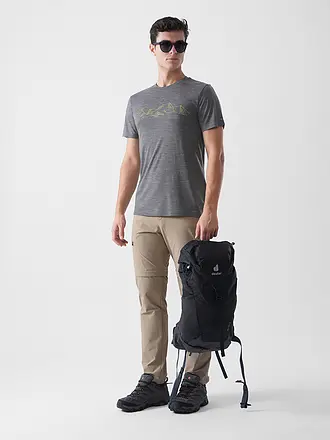 MERU | Camiseta funcional de hombre Laholm Woolmix | grau